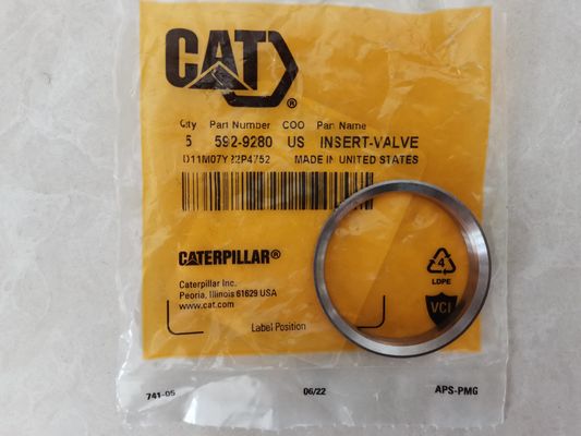 C13 C11 CAT Suku Cadang Kursi Katup Mesin Excavator 592-9280 260-4855