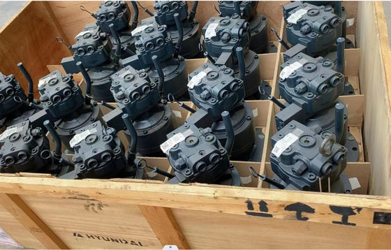 Excavator Travel Motor Assy Black 31Q6-40030 31Q6-40010 Untuk R215LC-9T