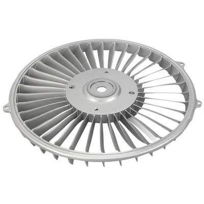 Silver Fan Blade Volvo Service Components untuk Peralatan Konstruksi