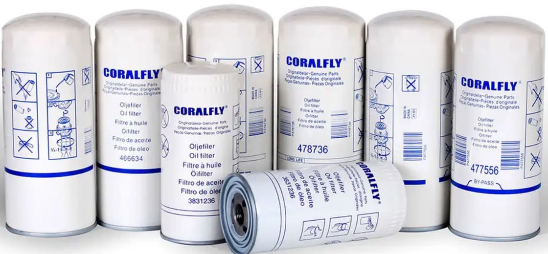 P550425 LF3654 Suku Cadang  OEM 21707134 Filter Oli Asli