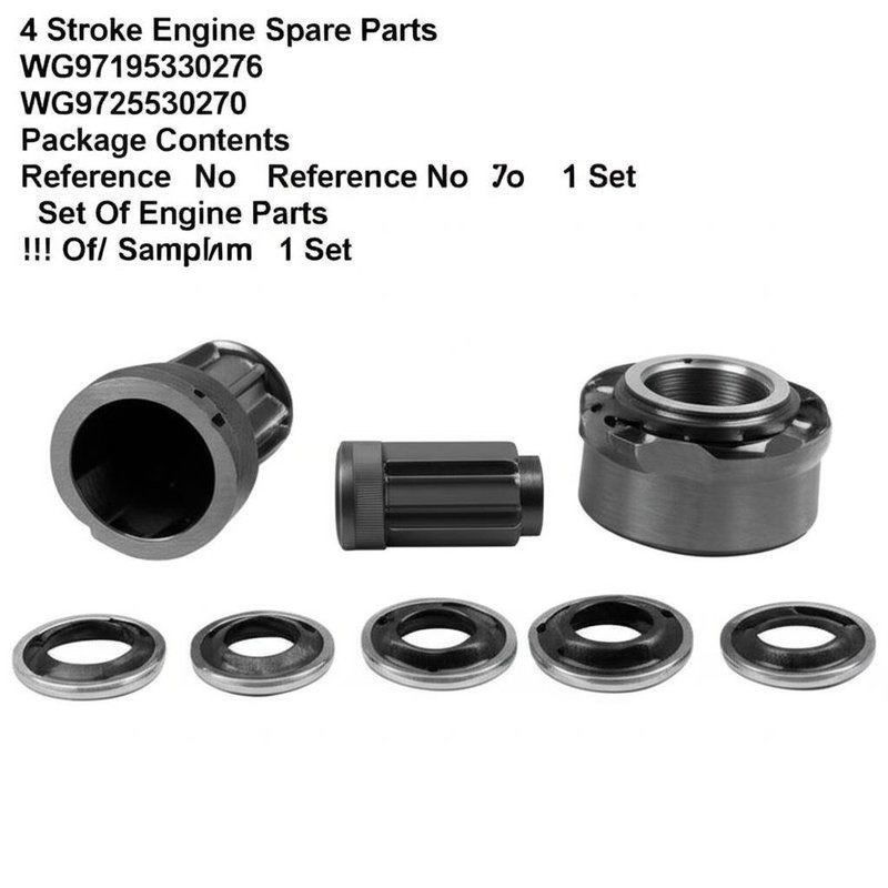 4 Stroke Engine Spare Parts WG9719530276 WG9725530270 Isi Paket Referensi Tidak ada Set Bagian Mesin 1 Set